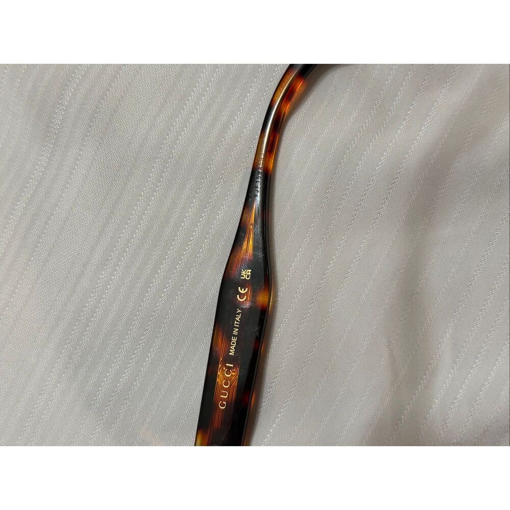 GUCCI GG1081S Women’s Tortoise Sunglasses - Picture 8 of 13